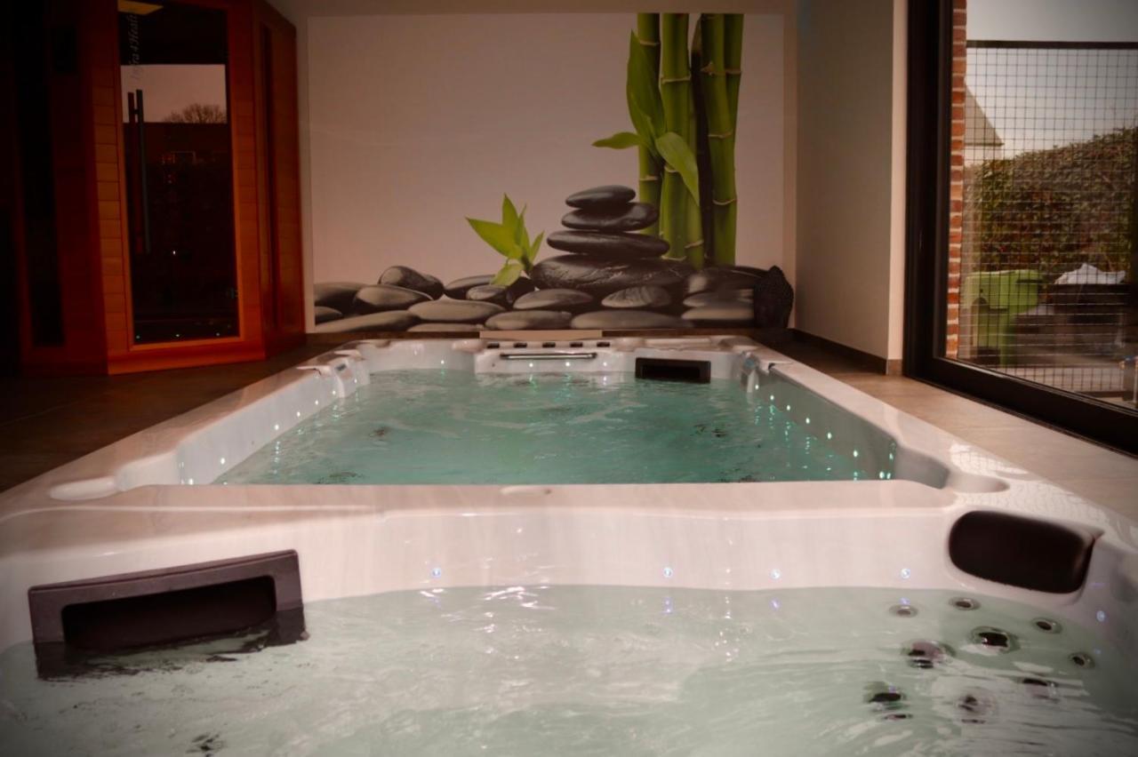 'T Vlyt Vakantiehuis-Wellness Bed and Breakfast Riemst Exteriör bild