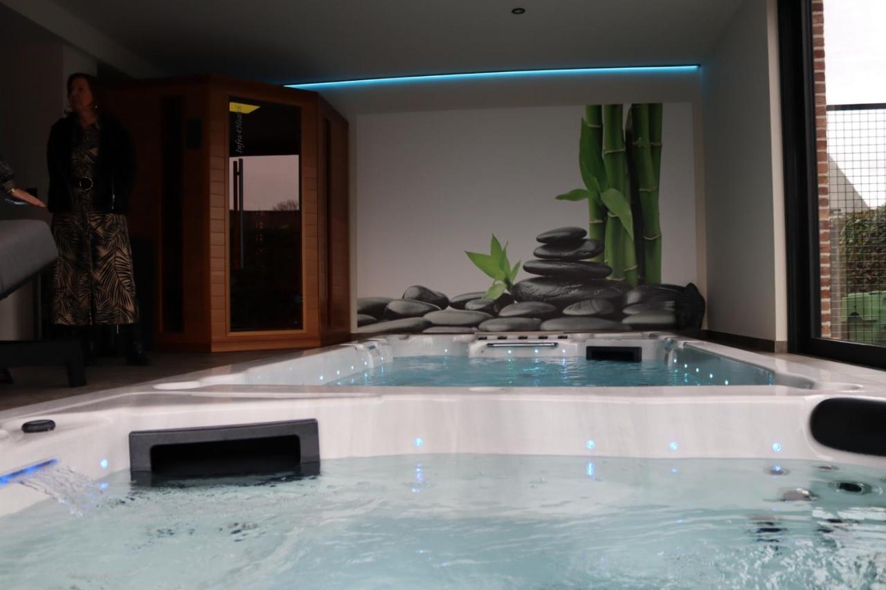 'T Vlyt Vakantiehuis-Wellness Bed and Breakfast Riemst Exteriör bild