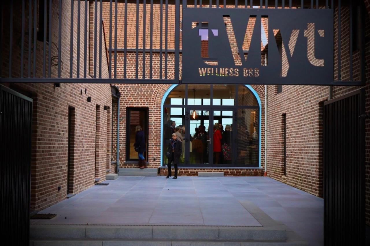 'T Vlyt Vakantiehuis-Wellness Bed and Breakfast Riemst Exteriör bild
